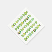 Webkinz Go Green Pattern Serviette (Ecke)