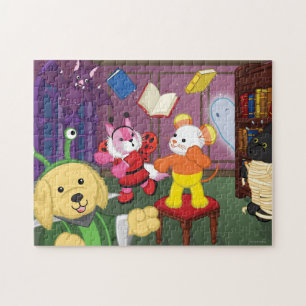 Webkinz Halloween Leseraum Puzzle