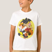 Webkinz Halloween Pets Mond T-Shirt (Vorderseite)