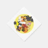 Webkinz Halloween Pets Moon Serviette (Ecke)