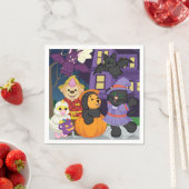 Webkinz Halloween Trick oder Treat Serviette (Beispiel)