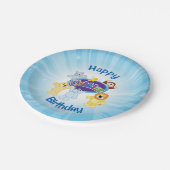 Webkinz: Hereingekommen und Spiel Pappteller (Schrägansicht)