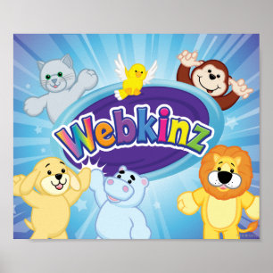 Webkinz: Hereingekommen und Spiel Poster