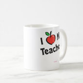 Webkinz: I Liebe mein Lehrer! Kaffeetasse (VorderseiteRechts)