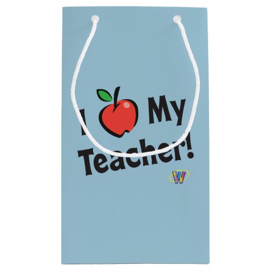 Webkinz: I Liebe mein Lehrer! Kleine Geschenktüte (Rückseite)