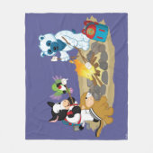 Webkinz | Lagerfeuer-Eibische Fleecedecke (Vorderseite)