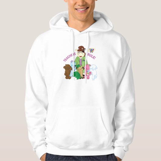 Webkinz: Lehrer-Regel! Hoodie (Vorderseite)