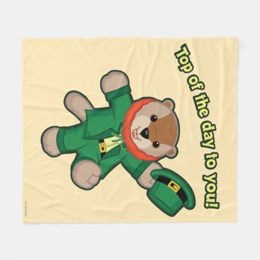 Webkinz Leprachaun Fleecedecke (Vorderseite (Horizontal))