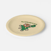 Webkinz Leprachaun Pappteller (Schrägansicht)