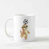 Webkinz | Meerkat, das Fußball spielt Kaffeetasse (Links)