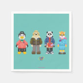 Webkinz Pixel Hosts Serviette (Vorderseite)