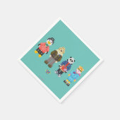 Webkinz Pixel Hosts Serviette (Ecke)