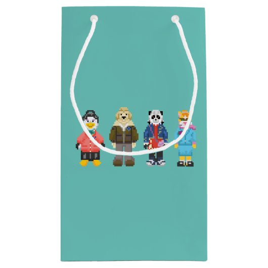 Webkinz Pixel-Wirte Kleine Geschenktüte (Rückseite)