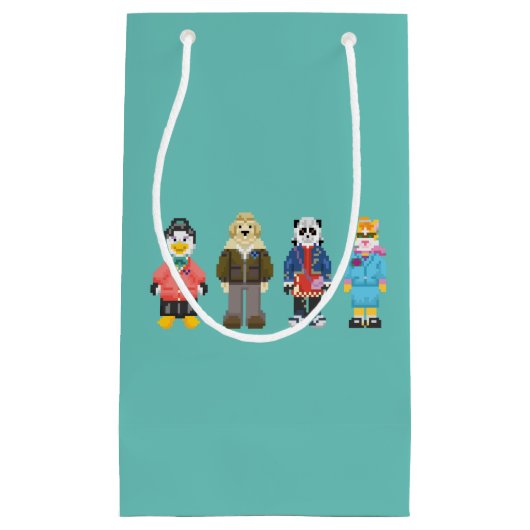 Webkinz Pixel-Wirte Kleine Geschenktüte (Vorderseite)