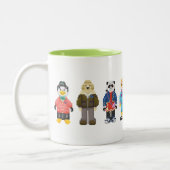 Webkinz Pixel-Wirte Zweifarbige Tasse (Links)