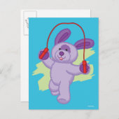 Webkinz | Soda Pup Skipping Rope 2 Postkarte (Vorne/Hinten)
