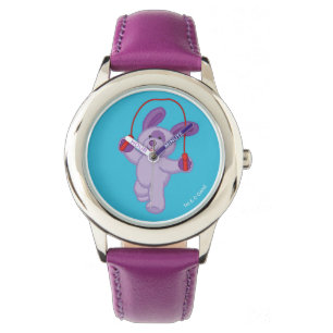 Webkinz Trauben-Soda-Welpen-überspringendes Sei Armbanduhr