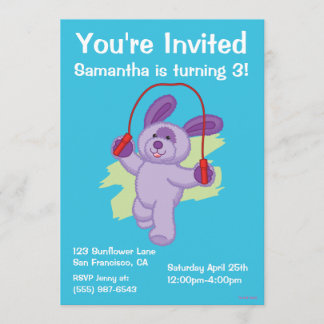 Webkinz | Trauben-Soda-Welpen-überspringendes Seil Einladung