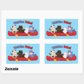 Webkinz | Webkinz Regeln Kanufahrt Rechteckiger Aufkleber (Blatt)