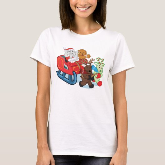 Webkinz Weihnachtsparade T-Shirt (Vorderseite)