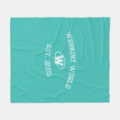 Webkinz Welt Est. 2005 Fleecedecke (Vorderseite (Horizontal))