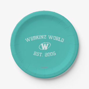 Webkinz Welt Est. 2005 Pappteller