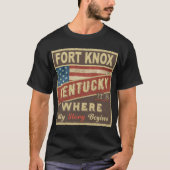 WEBKNOX, KY Hier beginnt meine Geschichte T-Shirt (Vorderseite)