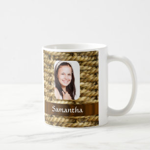 Webkörbe-Fotovorlage Kaffeetasse