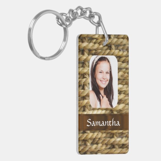 Webkörbe-Fotovorlage Schlüsselanhänger (Vorderseite links)