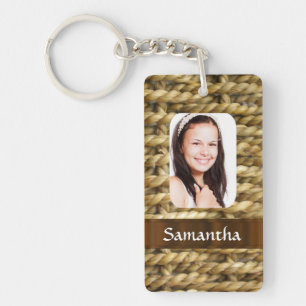 Webkörbe-Fotovorlage Schlüsselanhänger