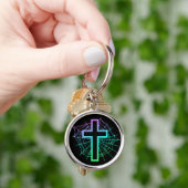 Webkreuz schlüsselanhänger (Hand)