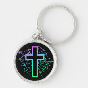 Webkreuz  schlüsselanhänger