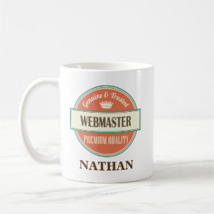 Webmaster-personalisiertes Büro-Tassen-Geschenk Kaffeetasse