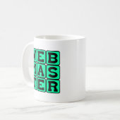 Webmaster, Web Architect Kaffeetasse (Vorderseite Links)