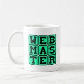 Webmaster, Web Architect Kaffeetasse (Links)