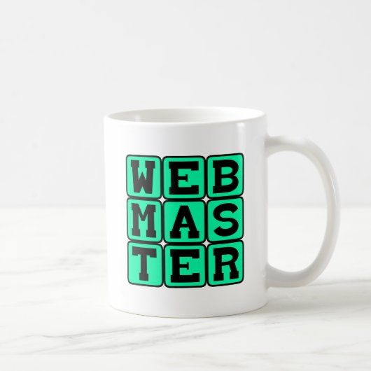 Webmaster, Web Architect Kaffeetasse (Rechts)