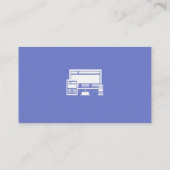 Webmaster & Web Developer Business Card Visitenkarte (Rückseite)