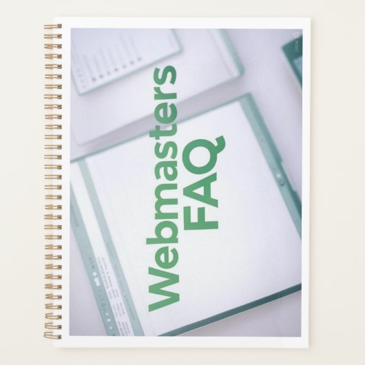 WebMasters FAQ Planer (Vorderseite)