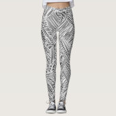 Webmuster-Design-Kunst  Leggings (Vorderseite)