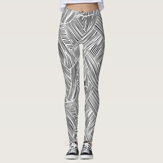 Webmuster-Design-Kunst  Leggings (Vorderseite)