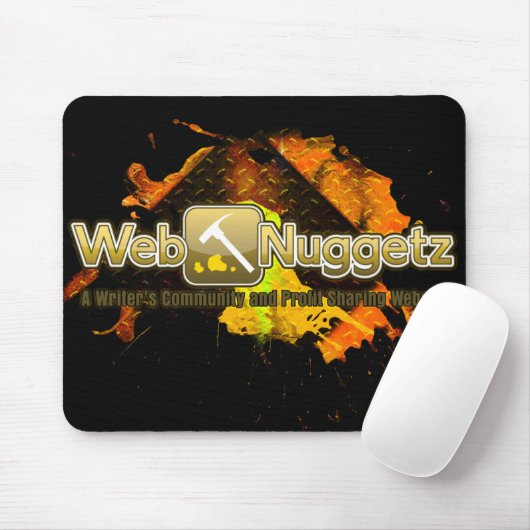 Webnuggetz.com-Logo Mousepad (Mit Mouse)