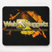 Webnuggetz.com-Logo Mousepad (Vorne)