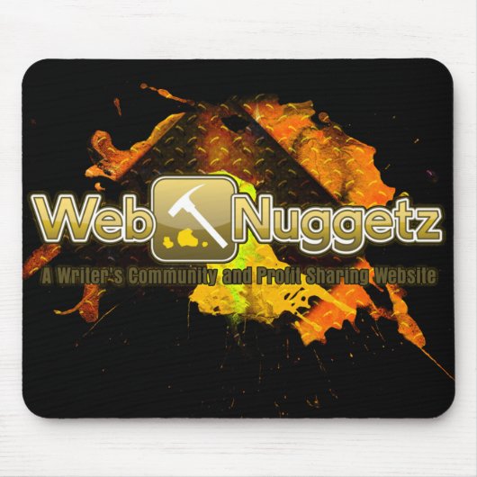 Webnuggetz.com-Logo Mousepad (Vorne)