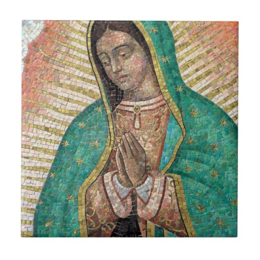 Webp.net-resizeimage (26)Our Lady Of Guadalupe Fliese (Vorderseite)