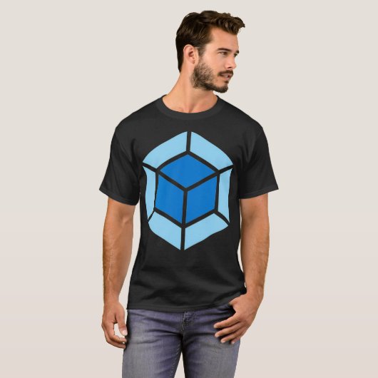 Webpack JavaScript Web Frontend Developer Software T-Shirt (Vorne ganz)