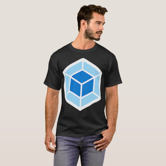 Webpack JavaScript Web Frontend Developer Software T-Shirt (Vorne ganz)