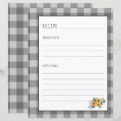 Webseite für die Organisation von Kochbüchern (Vorne/Hinten)