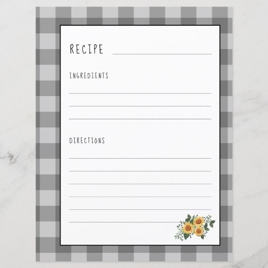 Webseite für die Organisation von Kochbüchern (Vorderseite)