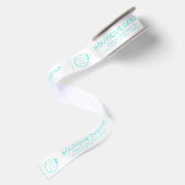 Webseitenmarken für moderne Business-Logos Satinband (Rückseite)