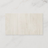 Website-Abschlusskarte für Hochzeiten Begleitkarte (Rückseite)